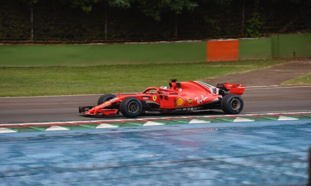 Ferrari con la SF71H ad Imola per raccolta dati Simulatore