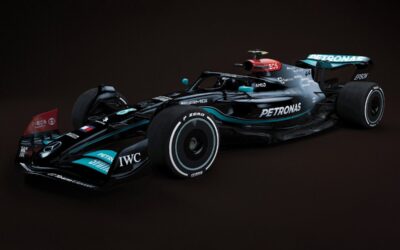 La Mercedes W13 (2022) è già sui banchi dinamici