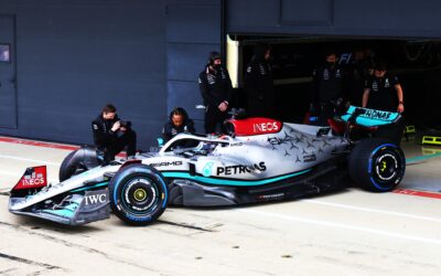 Ecco il primo ‘trucco’ della Mercedes W13