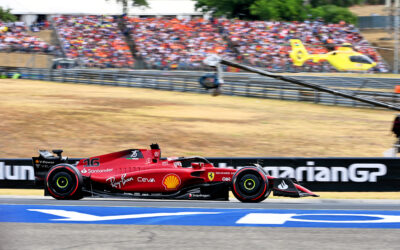 Ferrari frenate dalle nuove condizioni di pista e dal vento