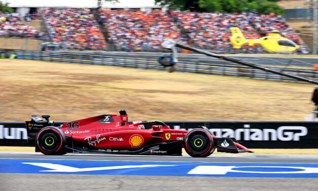 Ferrari frenate dalle nuove condizioni di pista e dal vento