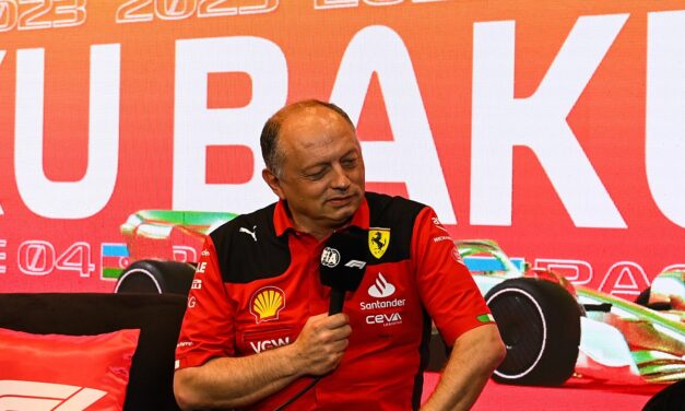 Vasseur: Leclerc made the difference in Baku, Sainz struggled but still beat the Mercedes