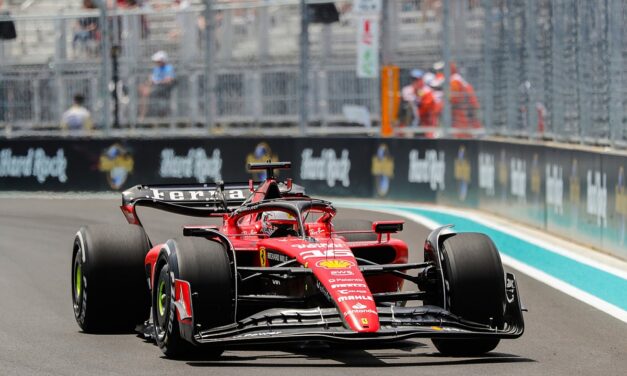 GP Miami, Ferrari: Promosso il nuovo fondo da Leclerc