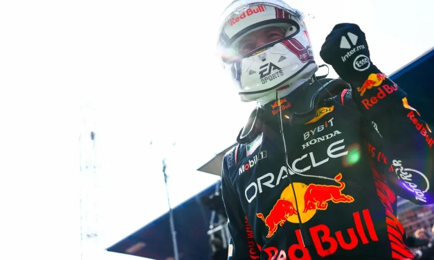 A casa sua, Verstappen domina e raggiunge Vettel