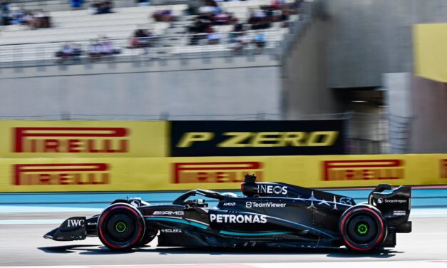 FP3 Abu Dhabi: Russell mette la Mercedes in vetta, Ferrari e Red Bull attardate