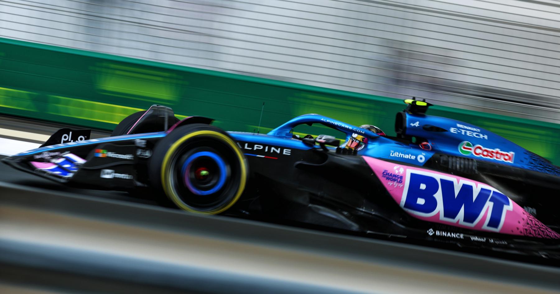 Alpine aim for greater efficiency and engine-aero balance in 2024