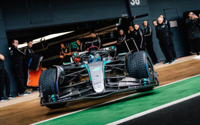 Ala anteriore Mercedes W15: gli altri team hanno una importante preoccupazione