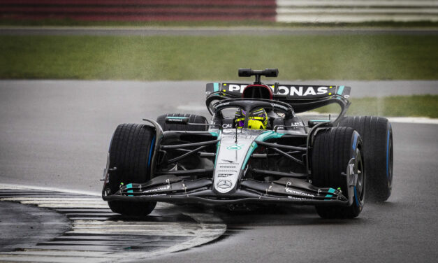 Shakedown Mercedes, Russell: “La W15 un primo passo nella direzione giusta”
