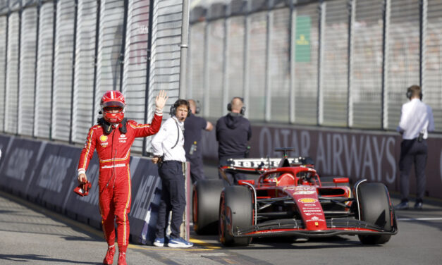 Ferrari: con la penalizzazione di Perez, il bicchiere diventa mezzo pieno?