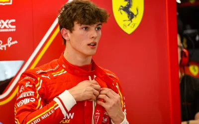Ferrari, Bearman: “Felice delle FP con Haas, ma voglio vincere in F2”
