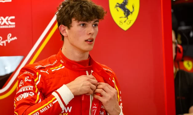 Ferrari, Bearman: “Felice delle FP con Haas, ma voglio vincere in F2”