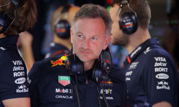 Christian Horner “Verstappen rallentato da un danno al fondo”