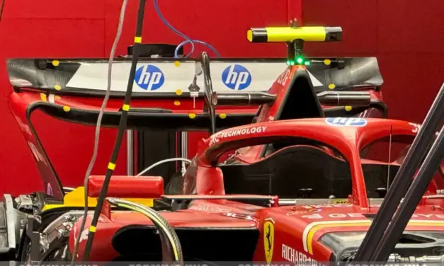 Ferrari: nuova ala posteriore da medio-alto carico sulla SF-24