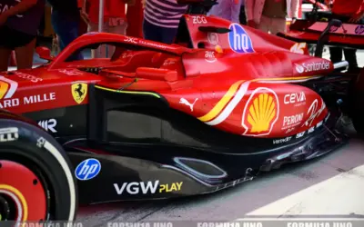 Ferrari: la SF-24 é più guidabile, il fondo di Leclerc é salvo