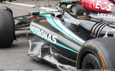 Mercedes W15: gli sviluppi di Spa per migliorare un’area problematica