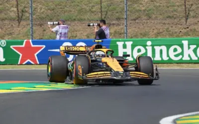 Norris e McLaren perfetti, Ferrari a quattro decimi dalla Pole