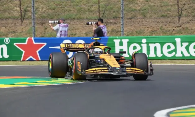Norris e McLaren perfetti, Ferrari a quattro decimi dalla Pole
