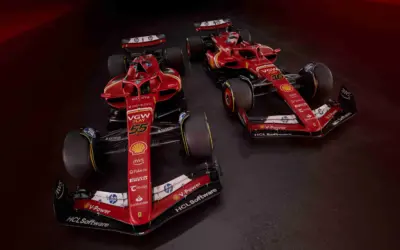 Ferrari presenta la livrea per Monza: la SF-24 avrà più nero