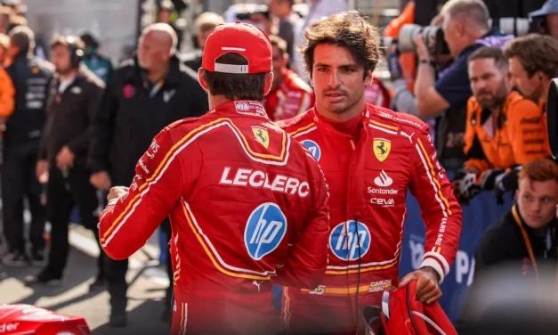 Sainz satisfied to be close to “master of Baku” Leclerc