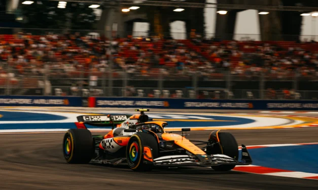 FP2 Singapore: Norris e Leclerc fanno il vuoto, Red Bull attardata