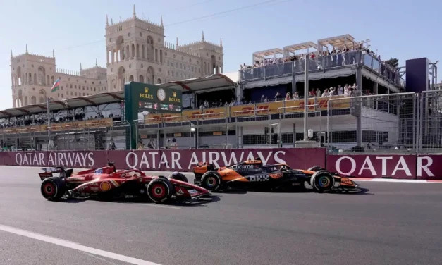 35/24 formu1a.uno: Piastri si afferma a Baku, Ferrari perde un’occasione