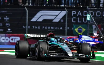 FP1 Messico: miglior tempo per Russell, problemi nel finale per Verstappen