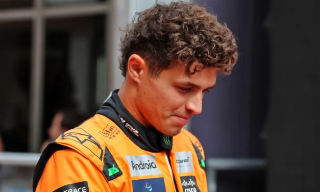 Norris left struggling behind Verstappen after “shocking” lap