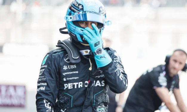 Russell mystified by second major crash in a week