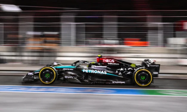 FP2 Las Vegas: Hamilton chiude il venerdì da Leader. P4 e P5 per la Ferrari
