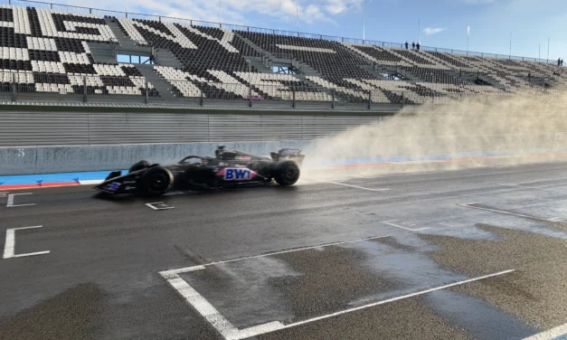 Alpine, Doohan conclude i test Pirelli wet 2026 a Magny-Cours