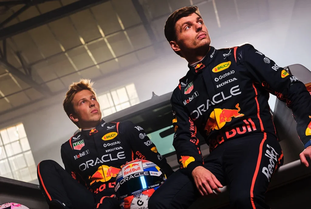 Verstappen Lawson Red Bull