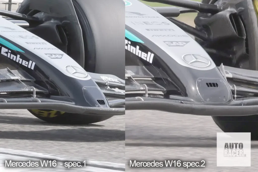 Mercedes copia McLaren