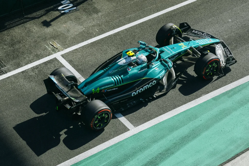 Alonso Aston Martin Cina