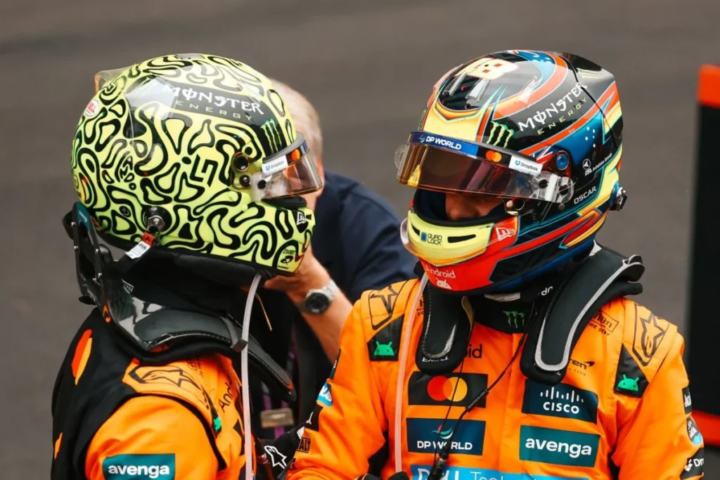 McLaren Norris Piastri