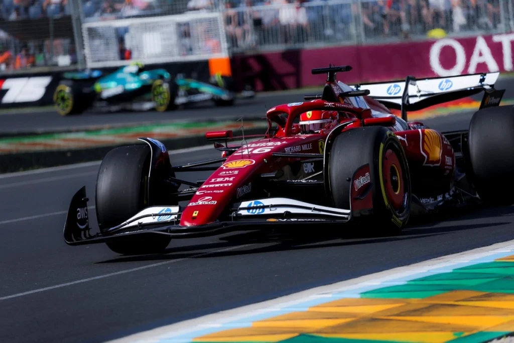 Leclerc (Ferrari) GP Australia