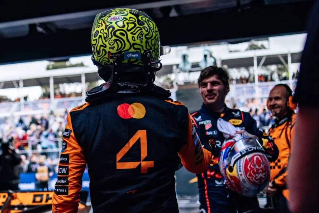 Verstappen Norris Australia