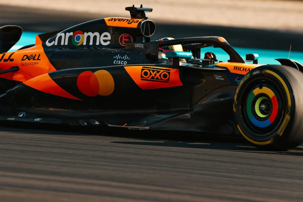 McLaren Piastri Cina