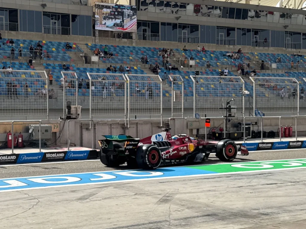Ferrari Beganovic FP1 Bahrain
