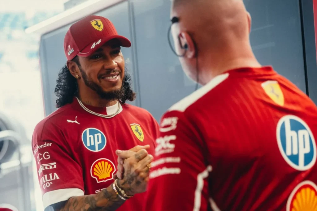 Ferrari Hamilton Bahrain