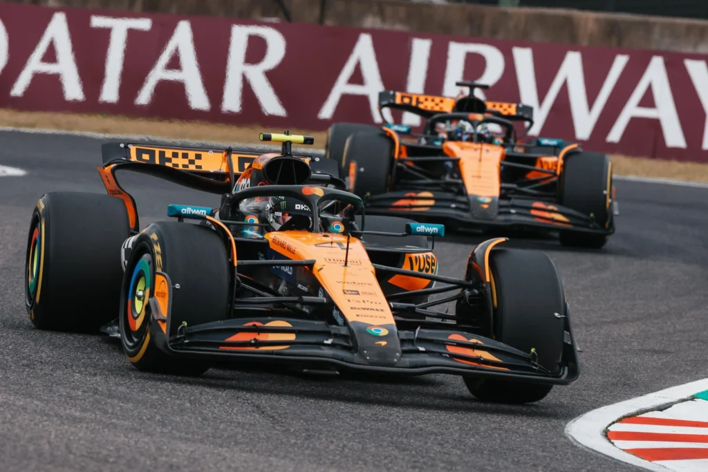 McLaren Piastri Norris