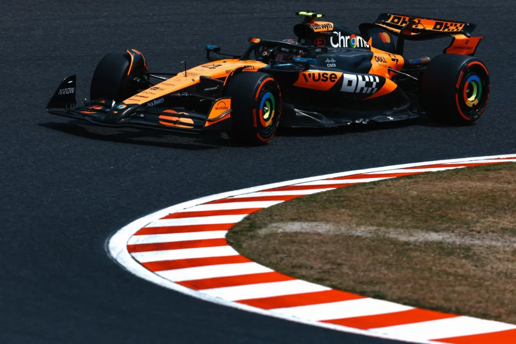 McLaren Norris Giappone