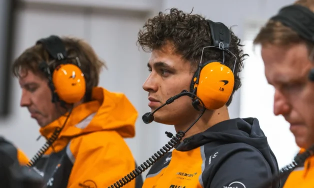 McLaren, Norris sugli avversari: “Russell temibile, Red Bull più indietro”