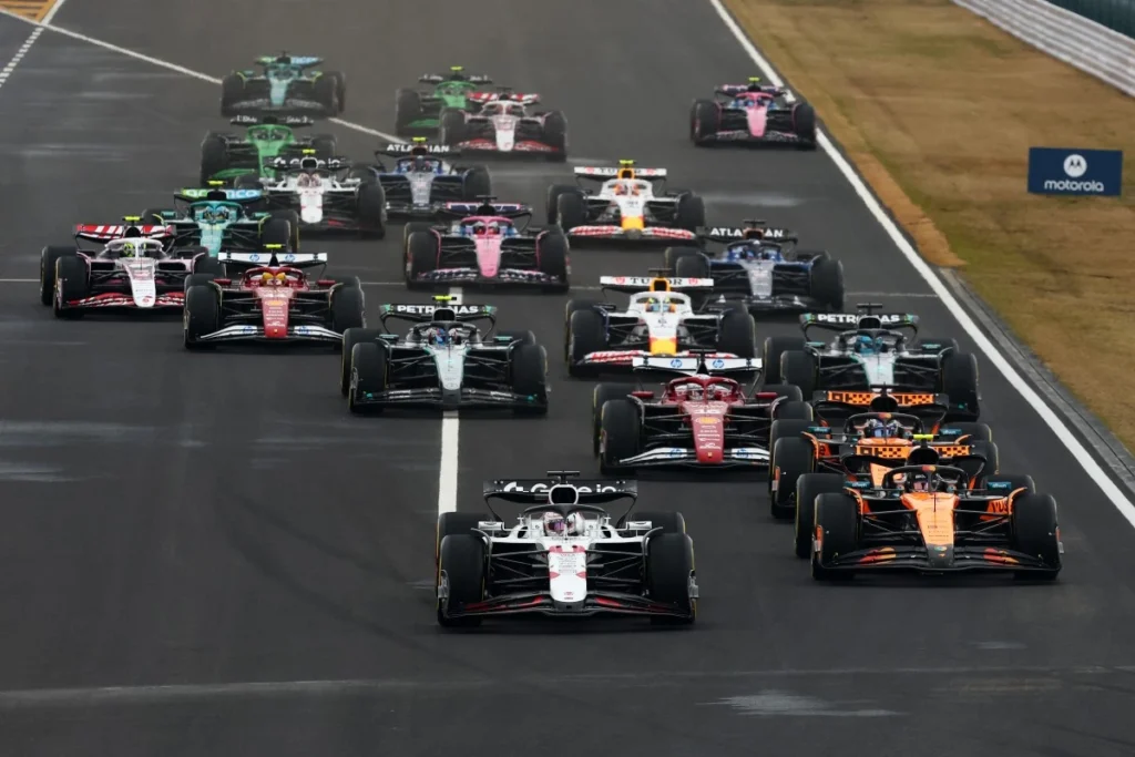 Partenza GP Giappone