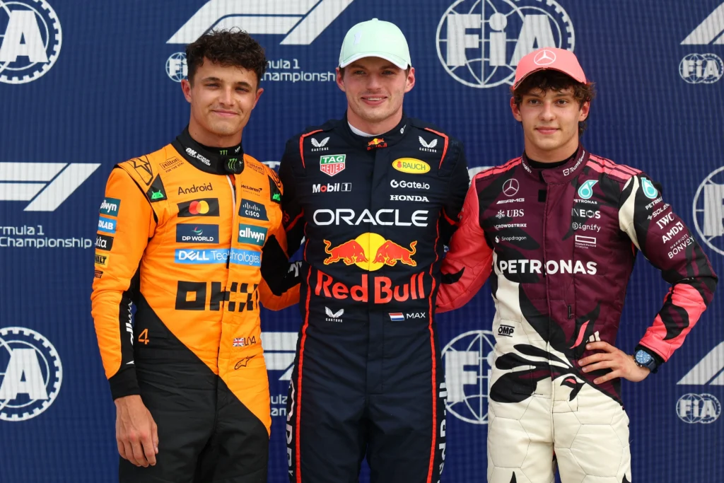 Verstappen Norris Antonelli