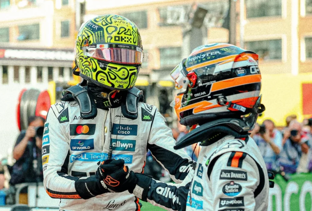 McLaren Norris Piastri