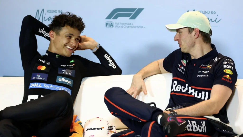 Verstappen Norris