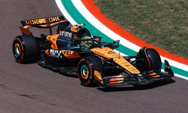 FP3 Imola: Max subito dietro McLaren. Kimi davanti a Leclerc. Difficoltà per tutti con la C6