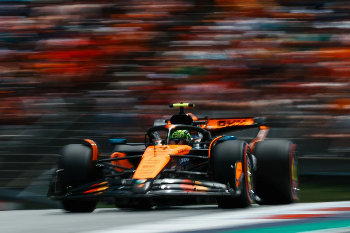 McLaren Norris Austria