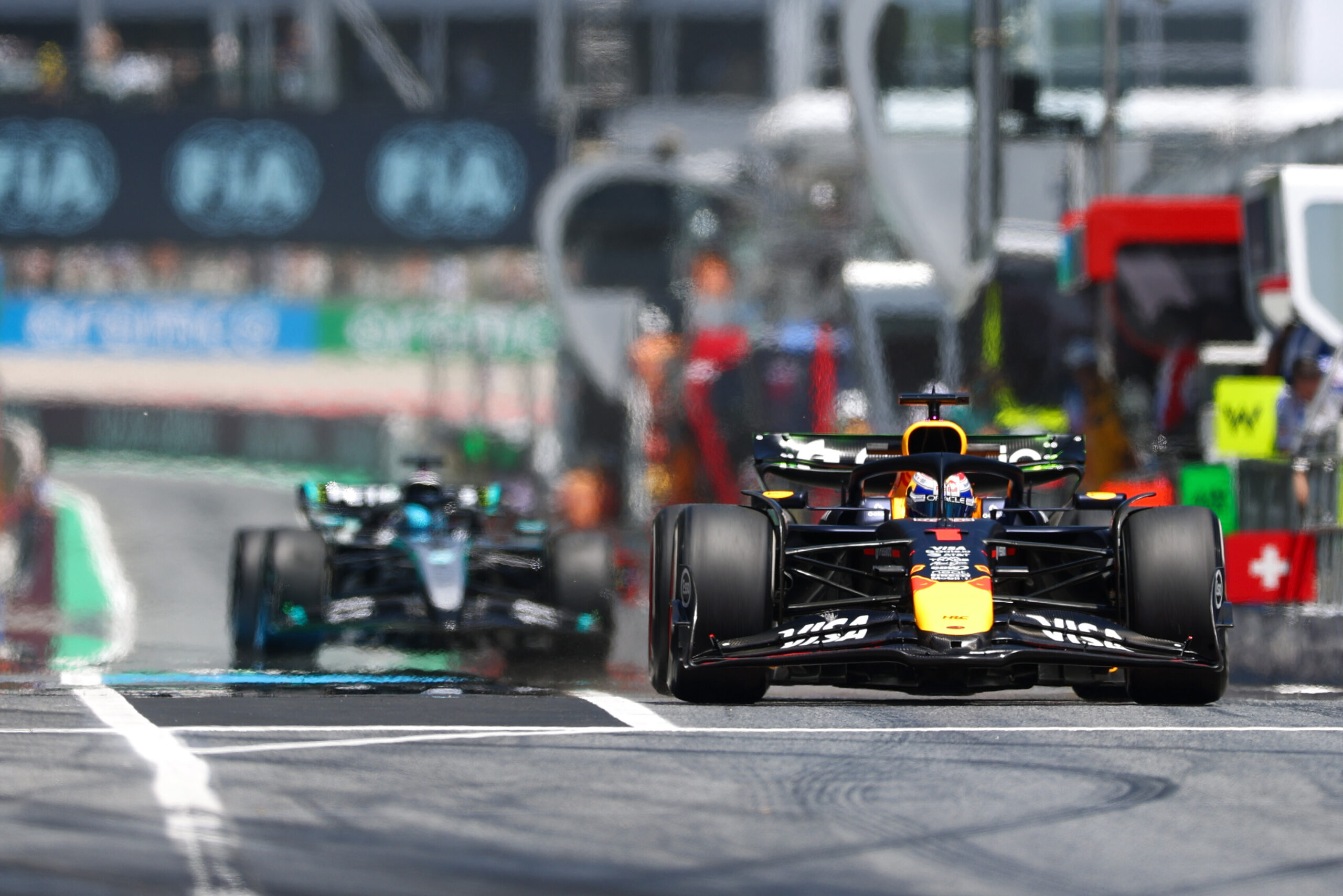 Verstappen Russell