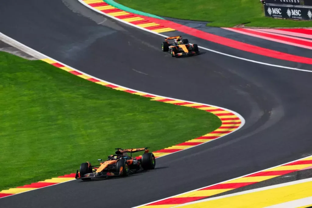 McLaren Piastri Norris